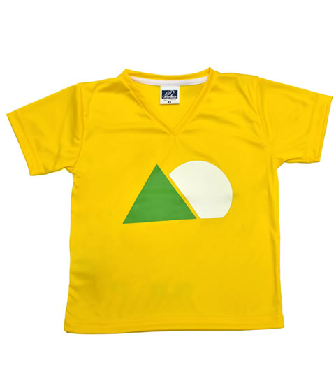 Uniforme Gimnasio La Montaña T-Shirt Amarilla