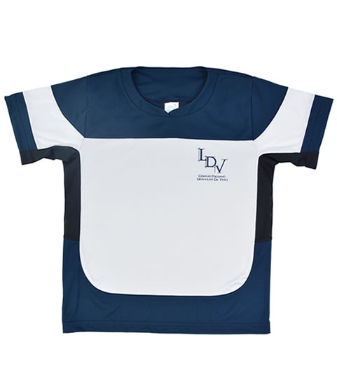 Uniforme Colegio Italiano Leonardo Da Vinci T-Shirt Unisex Nueva